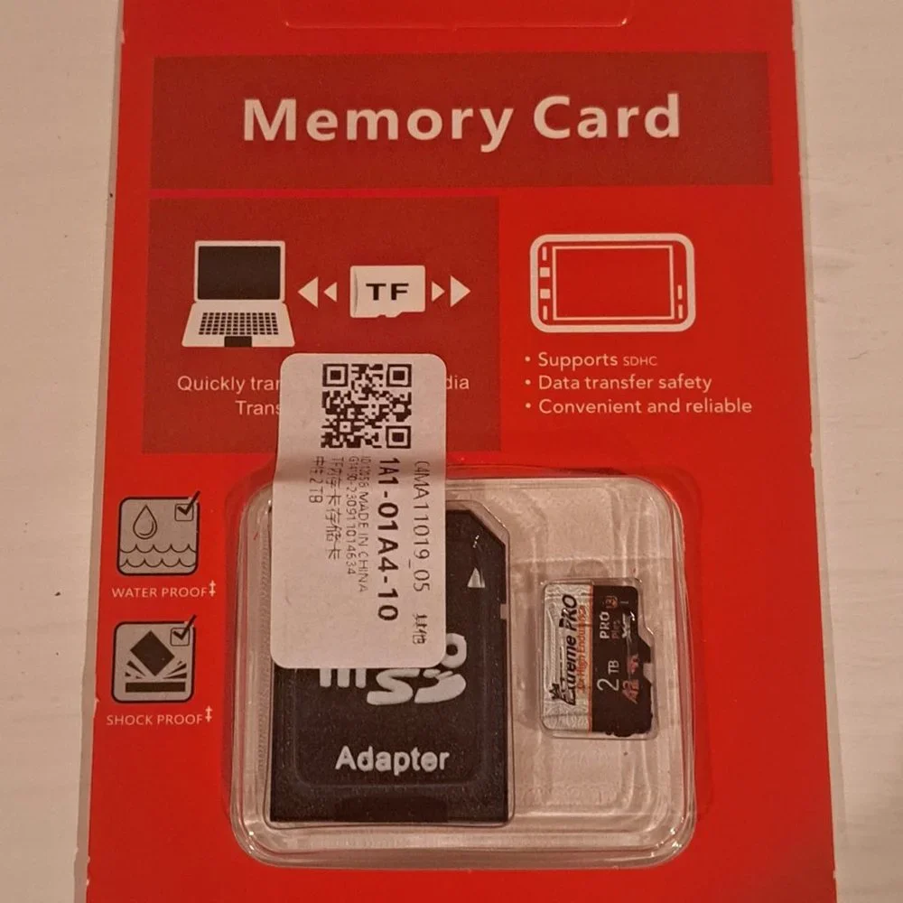 Micro SD 2TB + Adapter